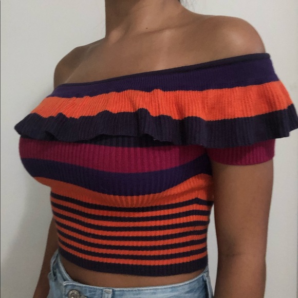 Striped Retro Top - Picture 4 of 5